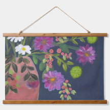 Coral Tango wall hanging