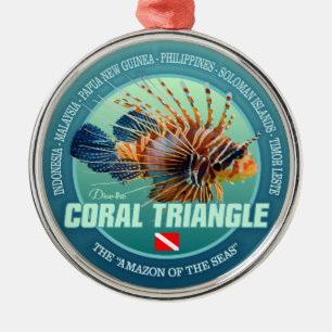 Coral Triangle (c) Metal Tree Decoration