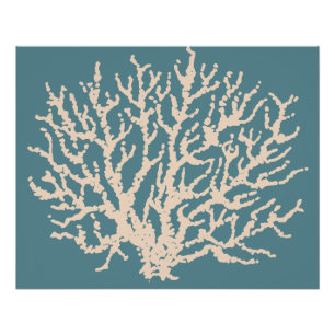Coral Wall Art Poster 