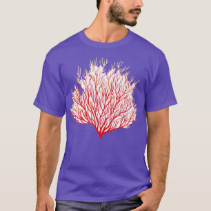 Coral watercolor painting T-Shirt