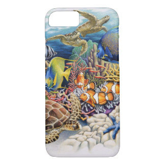Coral Waters With Tropical Fish Case-Mate iPhone Case