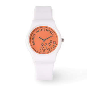 Coral  Whatever I'm Late Anyways Watch