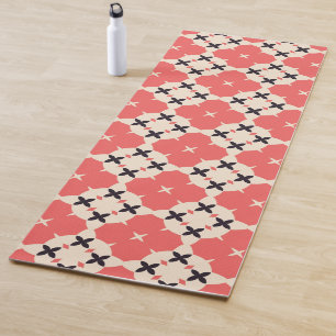 Coraliana Flowers Yoga Mat