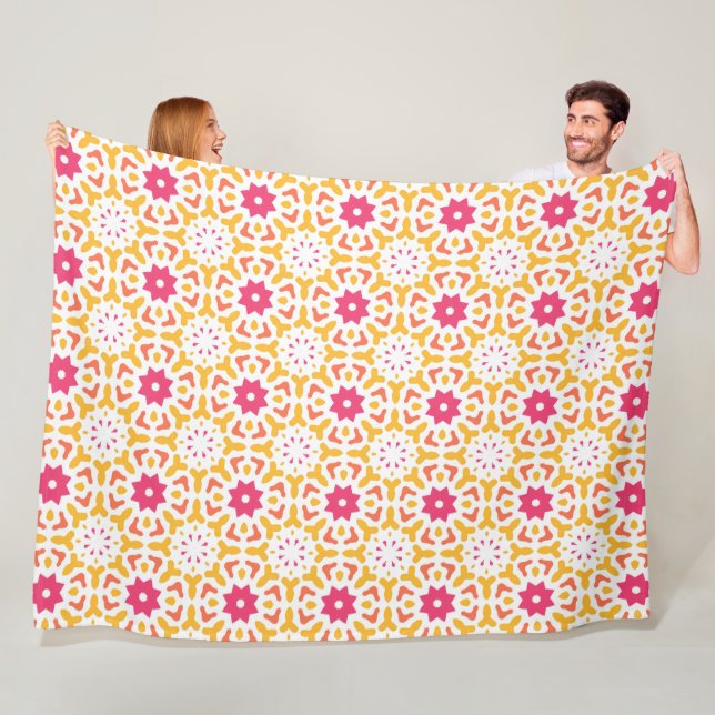 Coraliette peonia fleece blanket (In Situ)