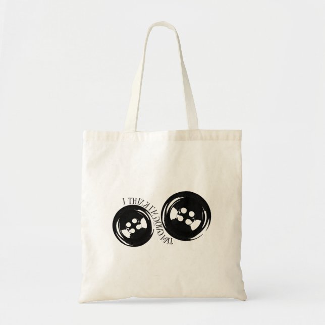 Coraline Buttons   Tote Bag (Front)