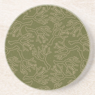 Coralize Sandstone Coaster