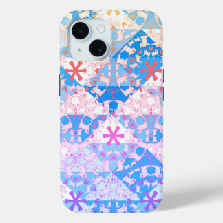 Corall Pug Pattern Case Triangle
