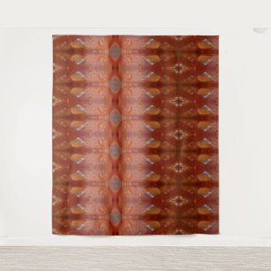 Corals Ikat 4 Tapestry