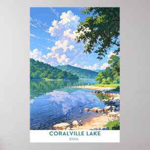 Coralville Lake, Iowa Poster