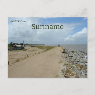 Corantijn River Suriname Postcard