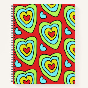 corazones notebook