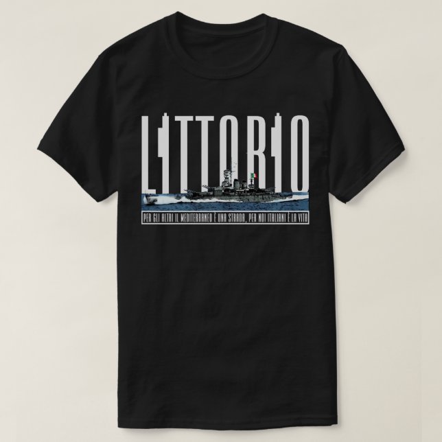 CORAZZATA LITTORIO T-Shirt (Design Front)