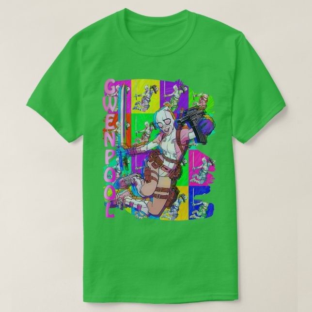 Corbadelic GwenPool T-Shirt (Design Front)