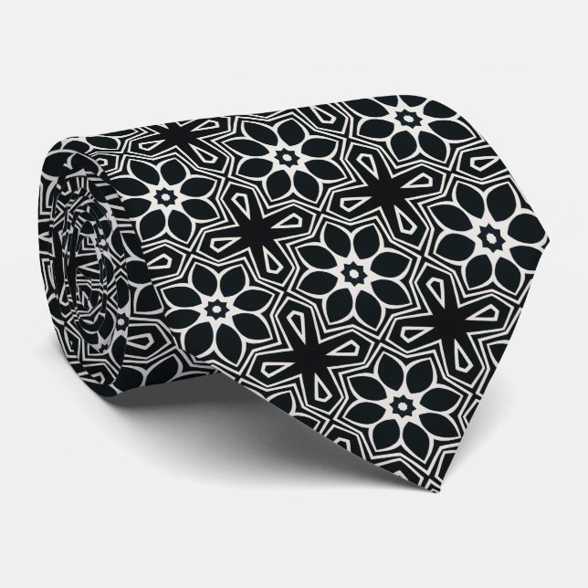 Corbata de Estilo Masculino Moderno con Rayas  Tie (Rolled)