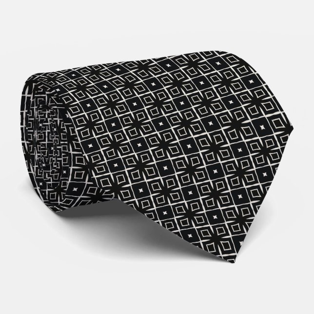Corbata de Estilo Masculino Moderno con Rayas  Tie (Rolled)