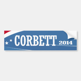CORBETT 2014 BUMPER STICKER