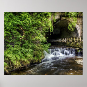 Corbett's Glem Waterfall Poster