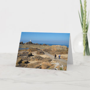 Corbiere Lighthouse Holiday Card