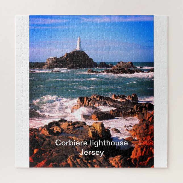 Corbiere lighthouse Jersey Jigsaw Puzzle (Vertical)