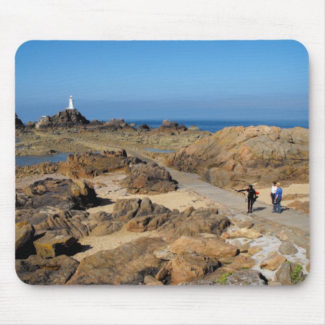 Corbiere Lighthouse Mouse Pad (Front)