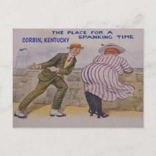 CORBIN KENTUCKY FUNNY POSTCARD