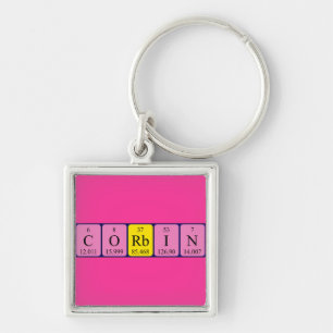 Corbin periodic table name keyring