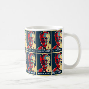 corbyn labour supporter customisable RED OCTOBER Coffee Mug