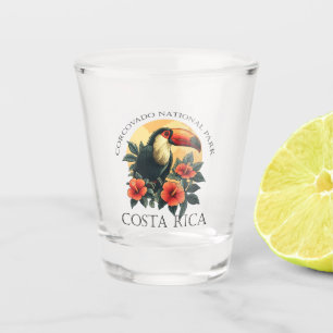 Corcovado Costa Rica Toucan Shot Glass