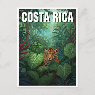 Corcovado National Park Costa Rica Jaguar Postcard