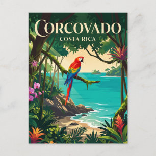 Corcovado National Park Costa Rica Postcard