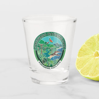 Corcovado National Park Costa Rica Shot Glass