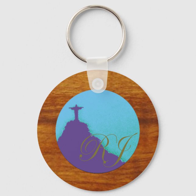 corcovado ~ Rio Brasil Key Ring (Front)