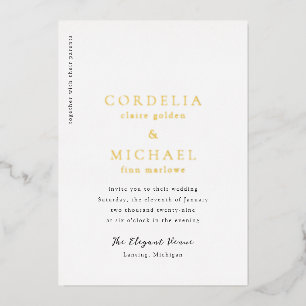 Cordelia Modern Wedding