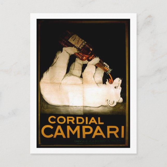 Cordial Compari Postcard (Front)