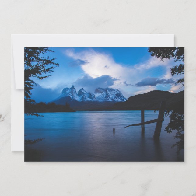 Cordillera Paine range Invitation (Front)