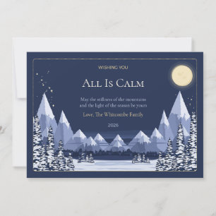 Cordillera Ridgeline Family Christmas Card