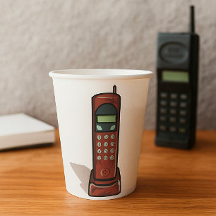Cordless Telephone Paper Cups