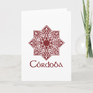 Cordoba 2 thank you card