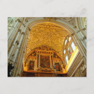 Cordoba Cathedral, Spain Postcard