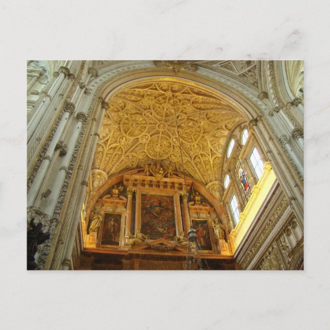 Cordoba Cathedral, Spain Postcard (Front)