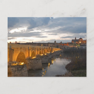 Cordoba City Sunset Postcard