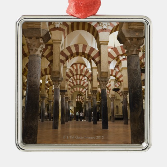 Cordoba, Cordoba Province, Spain 2 Metal Tree Decoration (Front)