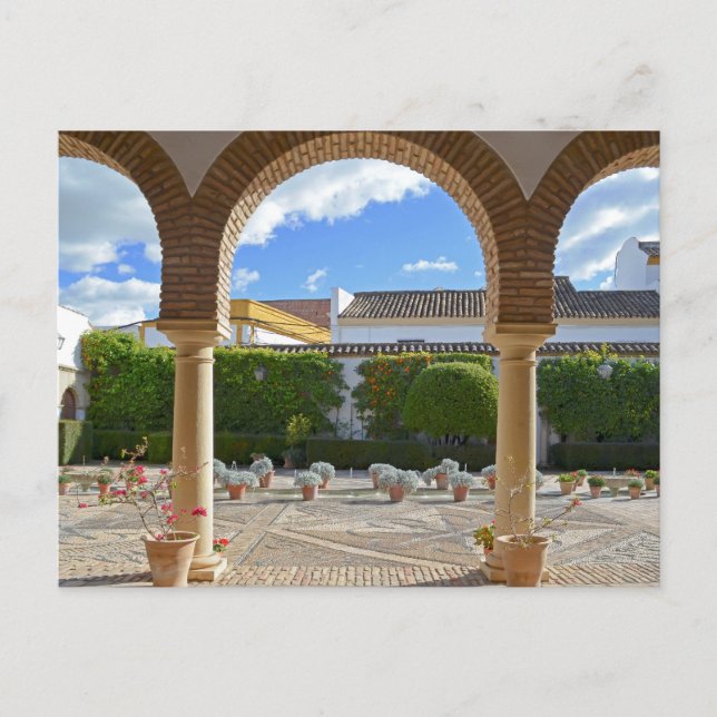 Cordoba Palace Gardens Postcard (Front)