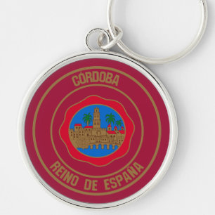 Córdoba Round Emblem Key Ring