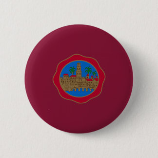 Cordoba (Spain) Flag 6 Cm Round Badge