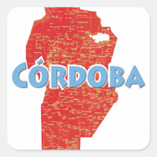 Cordoba Square Sticker