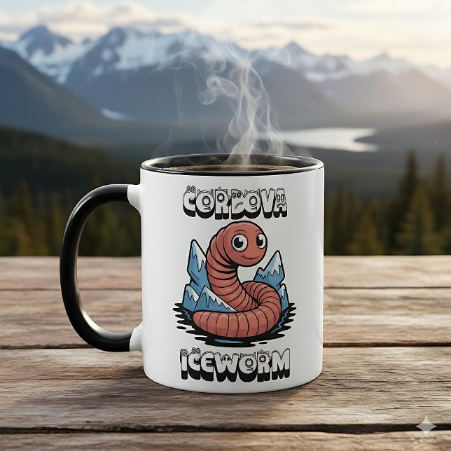 Cordova Iceworm Alaska Cryptid Mug (Creator Uploaded)