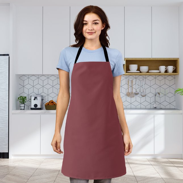 Cordovan Solid Colour Apron (Creator Uploaded)