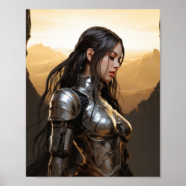 Core Minimalist Poster Inspired by Hajime Sorayama (Front)