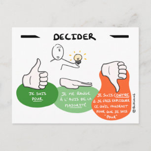 Core Protocol Card: Decide Postcard